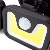 Powermaster MX-W771B Sensörlü 3 Modlu 90 Cob Ledli Solar Aydınlatmalı Duvar Lambası - 2