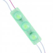 Powermaster 12 Volt 1.5 Watt Yeşil Yanıp Sönen Parlak Tek Renk 2835 69 X 16 Mm IP65 160 – 180 Lümen 160 Derece Modül Led - 2