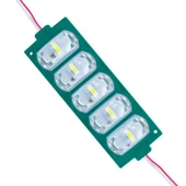 Powermaster 12 Volt 4 Watt Yeşil 3030 10 X 53.8 Mm IP65 260 – 280 Lümen 180 Derece Modül Led - 5