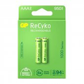 Gp Recyko 950 Mah R03 AAA Şarjlı 2'Li Pil - 3