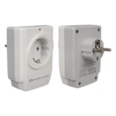 Powermaster PM-18721 16 Amper - 3680 Watt Tekli Çocuk Korumalı 2 USB'lı 1400 Joule Akım Korumalı Priz thumbnail 4