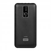 Powerway TX108 Dijital Göstergeli 4 Çıkışlı 10000 Mah Powerbank Siyah - 1
