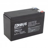 Orbus ORB12-7.2 12 Volt 7.2 Amper Akü (150X65x90 Mm) - 1