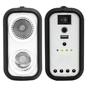 Powermaster GD-8017T Solar Panelli 3 Ampullü Solar Aydınlatma Sistemi - 5