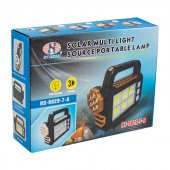 POWERMASTER HS-8029-7-B 3 ÇALIŞMA MODLU 6 COB LEDLİ TAŞINABİLİR SOLAR LAMBA - 3