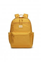 Bagacar Smart Bag 3198 Okul ve Günlük Laptop Bölmeli Sırt Çantası Hardal - 2
