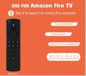 Huayu Amazon Fire TV AF-V2 Media Oynatıcı Kumandası - 1