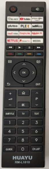 Huayu RM-L1810 Toshiba Universal Lcd Led Tv Kumanda - 1