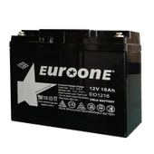 Euroone EO1218 12 Volt 18 Amper Bakımsız Kuru AGM Akü - 1