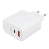 Weko WK-21446 S11-UC 25 Watt 3.0 Amper Type-C + USB Telefon Şarj Başlık Adaptörü - 4