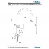 E.C.A Nita Esnek Uçlu Eviye Bataryası Siyah 102118109 - 2