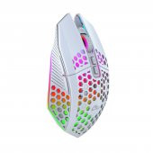 Valkyrie Sessiz Tuşlu Wireless 2.4G 8 Button RGB LED Gaming Mouse - Silent Button - One Click Desktop Beyaz - 2