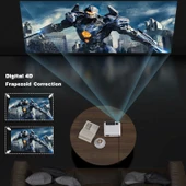 Groview - WiFi ve Bluetooth Özellikli Android TV 9.0 Mini Projektör - 3