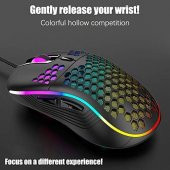 Valkyrie RGB Led Işıklı 6 Tuşlu 7200DPI Gaming Oyuncu Mouse Siyah - 6