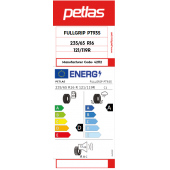 Petlas 235/65 R16C TL 121/119R 12PR Full Grip Pt935 Üretim tarihi 2025 - 2