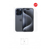 iPhone 15 Pro Full Body 360 Derece Ön Arka Ve Yan Koruyucu Tpu Film - 1