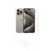 iPhone 15 Pro Max Full Body 360 Derece Tam Kaplama Poliüretan Film - 1