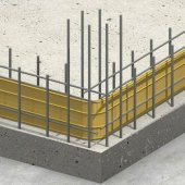 25 Metre Teknomer Pvc Su Tutucu Bant Su Yalıtımı İnşaat Perde Temel Arasına Yalıtım Bandı 25 Metre - 4