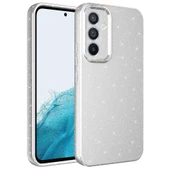 Gpack Samsung Galaxy A14 Kılıf Koton Simli Silikon Arka Kapak Kamera Korumalı - 3