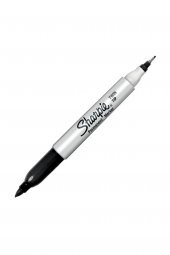 Sharpie Markör Permanent Twin Çift Uçlu Siyah Markör (1 Adet) - 1