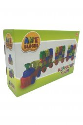 Asya Oyuncak LEGO 56 Parça Alfabe Treni Yapı Blokları Alfabe Seti Ant Blocks - 2