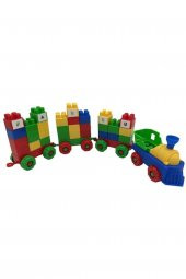 Asya Oyuncak LEGO 56 Parça Alfabe Treni Yapı Blokları Alfabe Seti Ant Blocks - 3