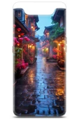 Samsung Galaxy A80 Kılıf Seri Fresh 2 Rüya Sokak Kapak - 2