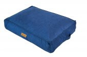 Dubex Plus Soft Serisi Kedi Köpek Yatağı Mavi Medium 76x56x13 cm - 2