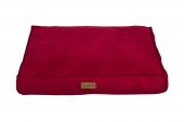 Dubex Plus Soft Serisi Kedi Köpek Yatağı Gül Kurusu Medium 76x56x13 cm - 1