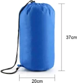 konforlu su ve soğuk geçirmez beş Derece pratik taşınabilir uyku tulumu 5 derece kamp uyku tulumu - 5