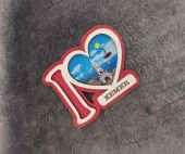 Magnet Kalp Dümen Gemi Kule Yelken Buzdolabı Süsü Ahşap Magnet - 2