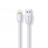 İmeng Apple İphone 8 Plus 3.1A UsbA to Lightning Data ve Hızlı Şarj Kablosu Beyaz - 1