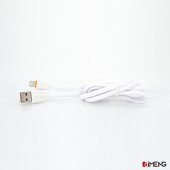 İmeng Apple İphone 8 Plus 3.1A UsbA to Lightning Data ve Hızlı Şarj Kablosu Beyaz - 3