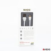 İmeng Apple İphone XS 3.1A UsbA to Lightning Data ve Hızlı Şarj Kablosu Beyaz - 5