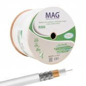 Mag RG59 Fa Mini Dual Bitişik Kablo 300 Mt - 4