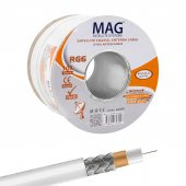 MAG RG6/U4 SAT1 BAKIR ANTEN KABLOSU (100 METRE) - 4