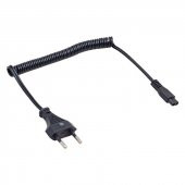 TIRAŞ MAKİNELERİ VE IŞILDAKLAR İÇİN SPİRAL MODEL 220 VOLT AC CEREYAN POWER KABLOSU (1 METRE) - 1