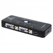 Powermaster PM-15166 4 Kanal VGA KVM Switch (4 Bilgisayarı Tek Elden Yönetin) - 5