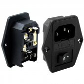 Powermaster C7 Dişi Fiş Şase Anahtarlı Kulaklı (IC-214) - 1