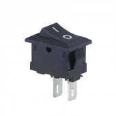 2 PİN SİYAH 3 AMPER - 250 VOLT YÜKSELTİCİ ANAHTARI (TK 91)(IC-120) - 1
