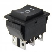 Geniş Işıksız 6 Pinli Yaylı Anahtar (Mom-Off-Mom) IC-110 - 1