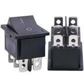 Geniş Işıksız 6P (On/Off) Açma Kapama Anahtarı IC-109A - 4