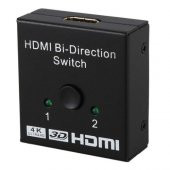 Powermaster PM-19903 Çift Yönlü 2 Port HDMI Splitter Çoklayıcı Birleştirici Switch - 1