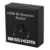 Powermaster PM-19903 Çift Yönlü 2 Port HDMI Splitter Çoklayıcı Birleştirici Switch - 7