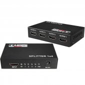 Fully G-538G 1.4V 1080P 3D 4 Portlu HDMI Splitter Dağıtıcı - 1