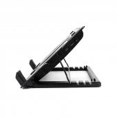 Powermaster NB339 120 Mm Tek Fanlı Işıklı Açma-Kapama Tuşlu Notebook Soğutucu - 6