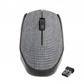 EVEREST KM-218 2.4 GHZ USB KUMAŞ YÜZEY KABLOSUZ MOUSE  (GRİ-MAVİ-KIRMIZI) - 1