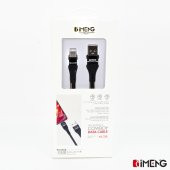 İmeng Tcl 10 Plus 3.1A UsbA to Type-C Örgülü Data ve Hızlı Şarj Kablosu Siyah thumbnail 7