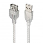 Powermaster Usb Uzatma Kablosu 1.5 Metre Şeffaf - 2