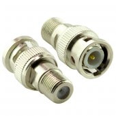 BNC Erkek F Dişi Konnektör Çevirici Jack - 1